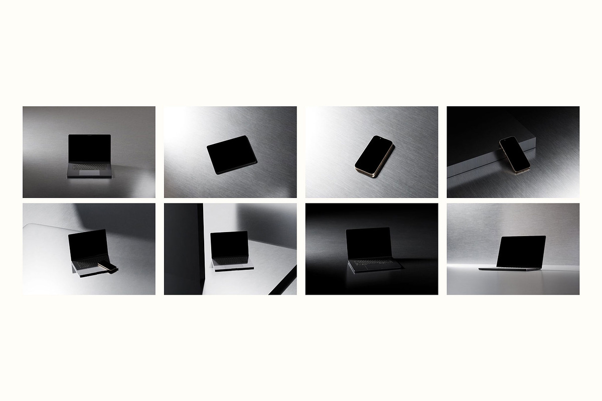 Silver Device Mockup Collection, a Mac Mockup by Mockup Line (Photo 5 of 5)