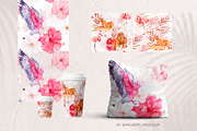 Tropical Collection Watercolor, a Decorative Illustration by Yakovleva Margarita (Thumbnail 13 of 20)