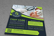 Foot Care Flyer Template, a Flyer Template by OWPictures (Thumbnail 3 of 4)