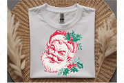 Christmas Line Art Png- Santa PNG, an Illustration by SinaCreation (Thumbnail 3 of 7)