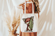 Whimsical fox Mother's day clipart, an Illustration by Designworld (Thumbnail 7 of 7)