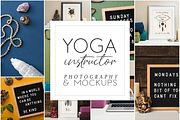 Yoga Instructor Mockup Bundle, a Books & Magazine Mockup by Ashley Alexandra Design (Thumbnail 1 of 15)