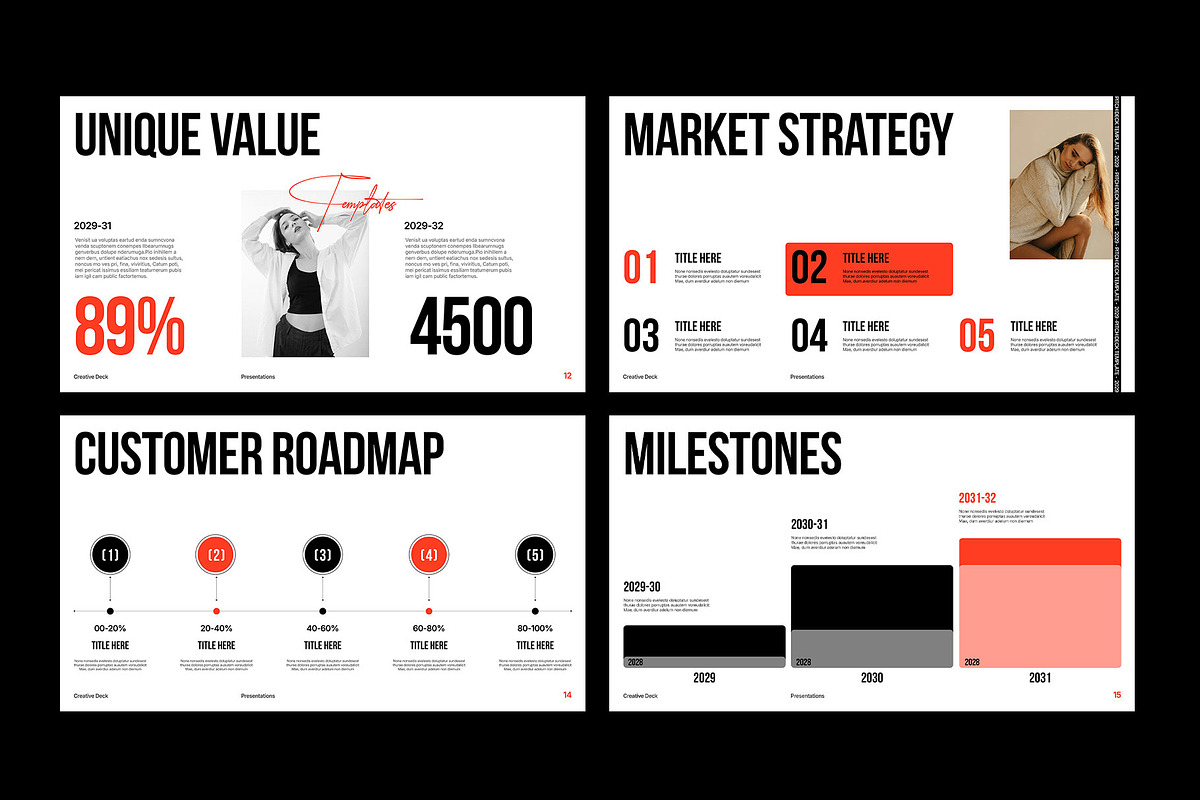 Creative Pitch Deck Presentation, a Presentation Template by Templeste (Photo 6 of 8)