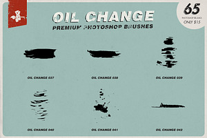 Oil Change Photoshop Brushes