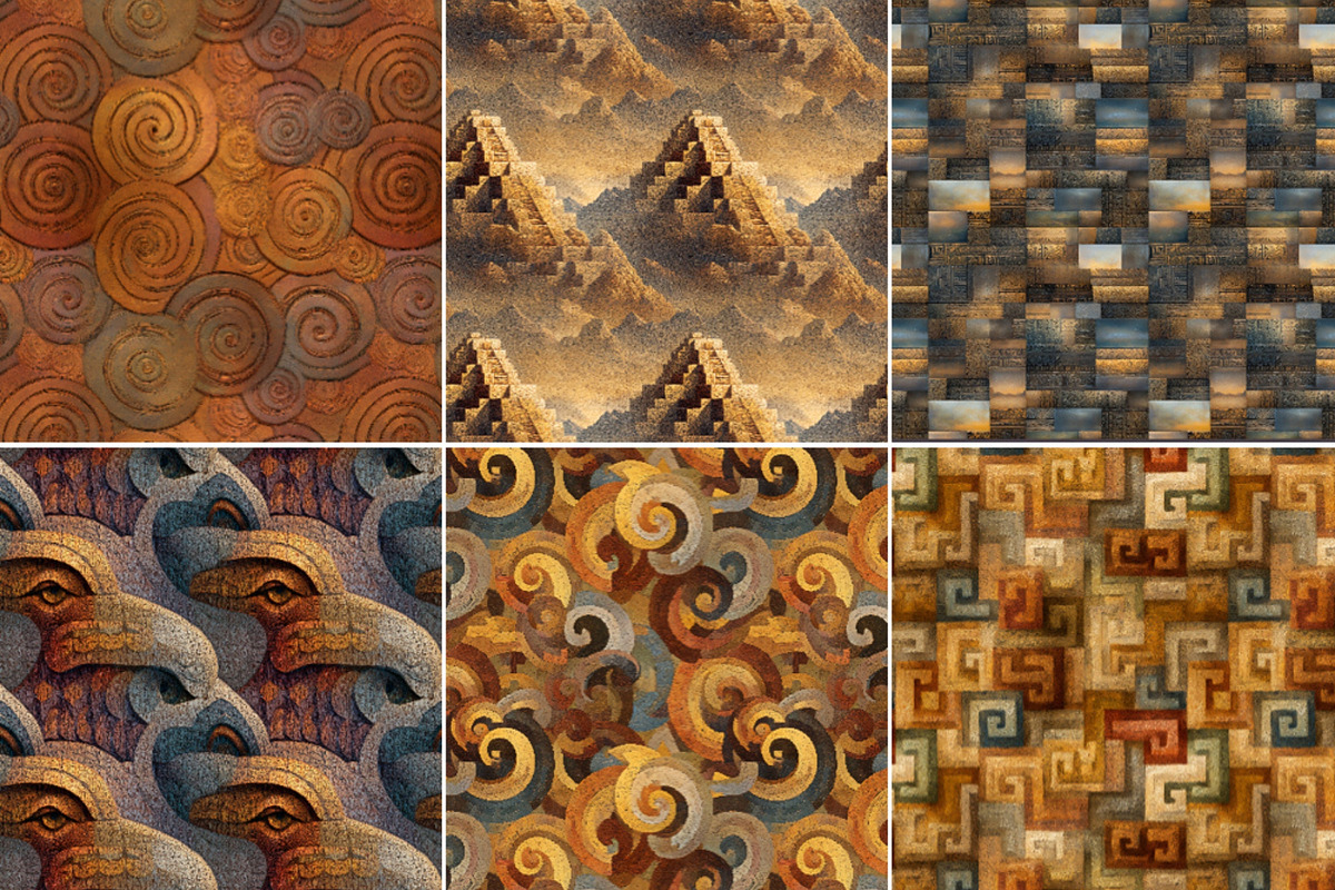 World’s Indigenous Peoples Patterns, a Pattern Graphic by Nicole Branger Art (Photo 19 of 38)