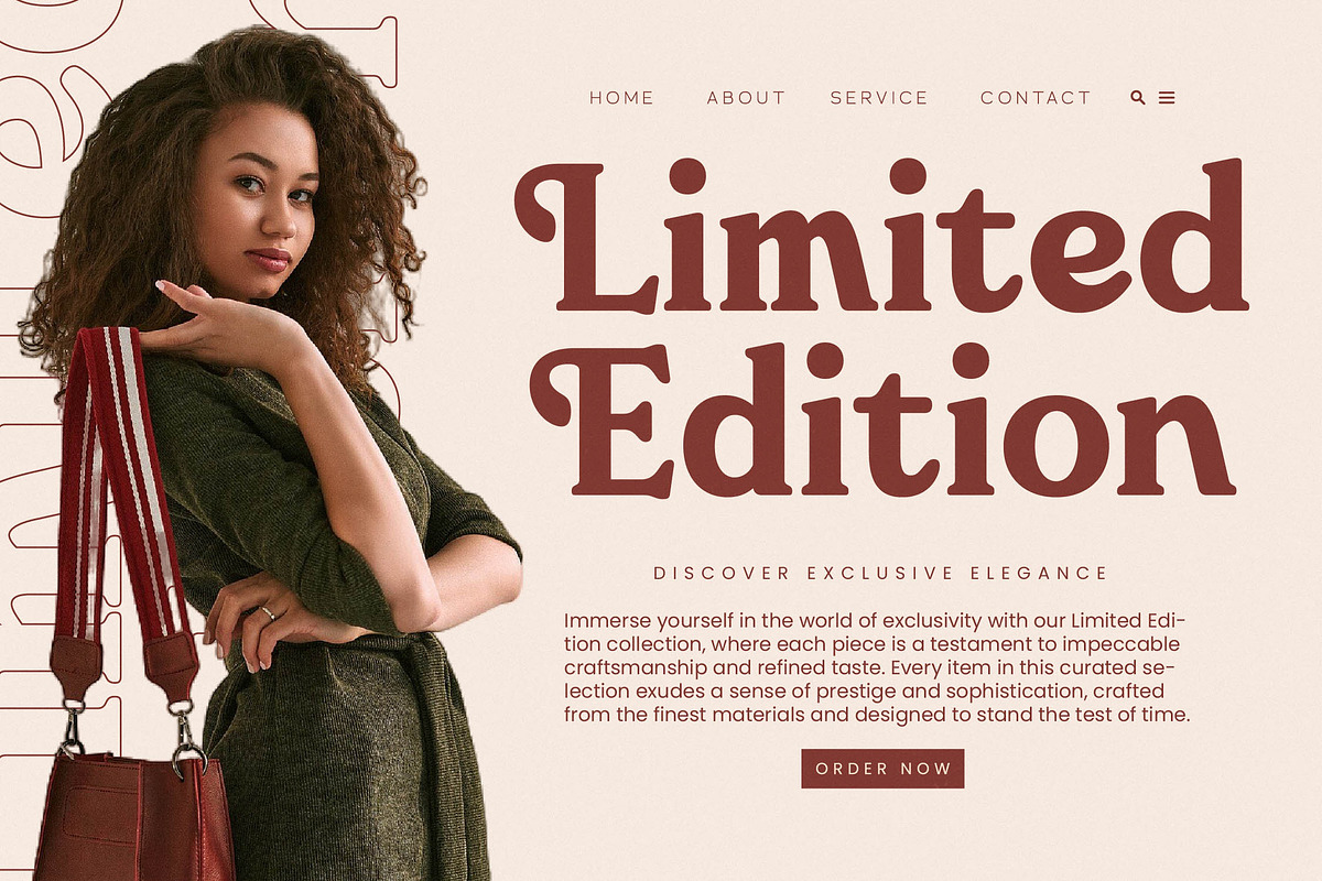 Bricks Antique Modern Vintage Serif, a Serif Font by Letterena Studios (Photo 10 of 15)