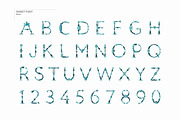 Robot font + Bonus Robots knights, a Font by alekseiderin (Thumbnail 5 of 6)