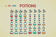 Potions, an Object Graphic by yurakr (Thumbnail 1 of 4)