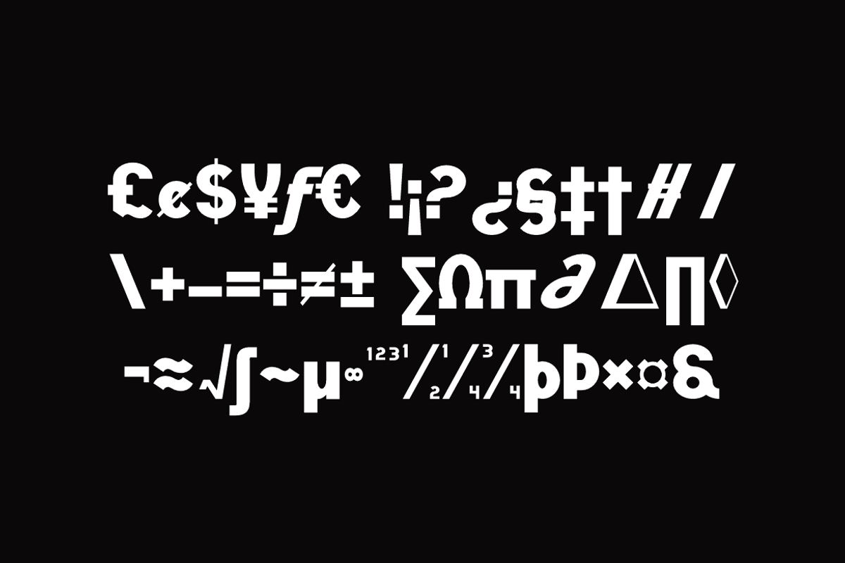 Gythar - Modern Bold Font, a Sans Serif Font by QR Design Studio (Photo 12 of 14)