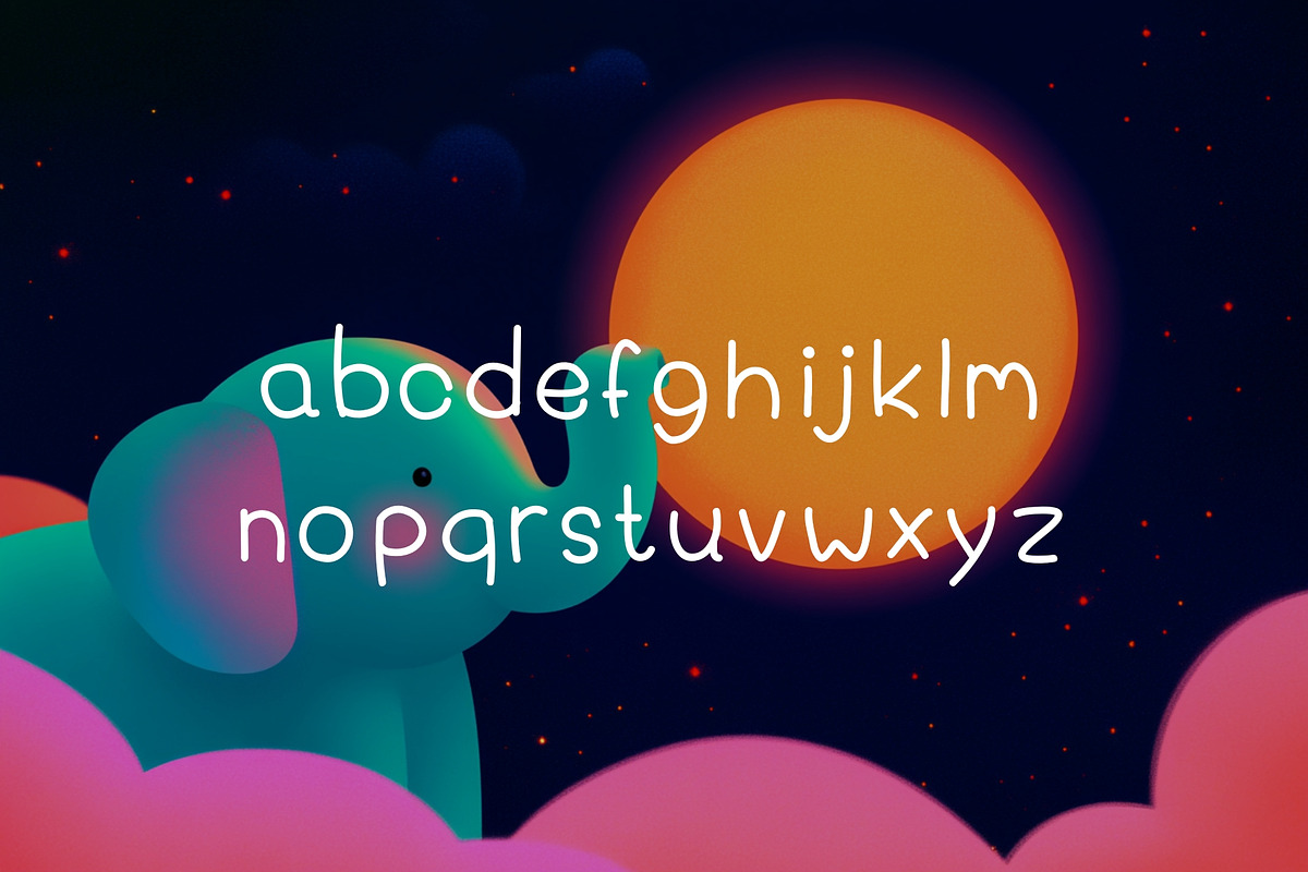 Bunny Snaps - Cute Handwriting Type, a Handwritten Font by HipFonts (Photo 6 of 7)