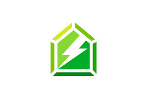 House Energy Logo, a Branding & Logo Template by Buqancreative