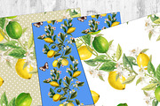 Lemon Pattern Papers, a Pattern Graphic by NastiaDesignsPrints (Thumbnail 6 of 7)