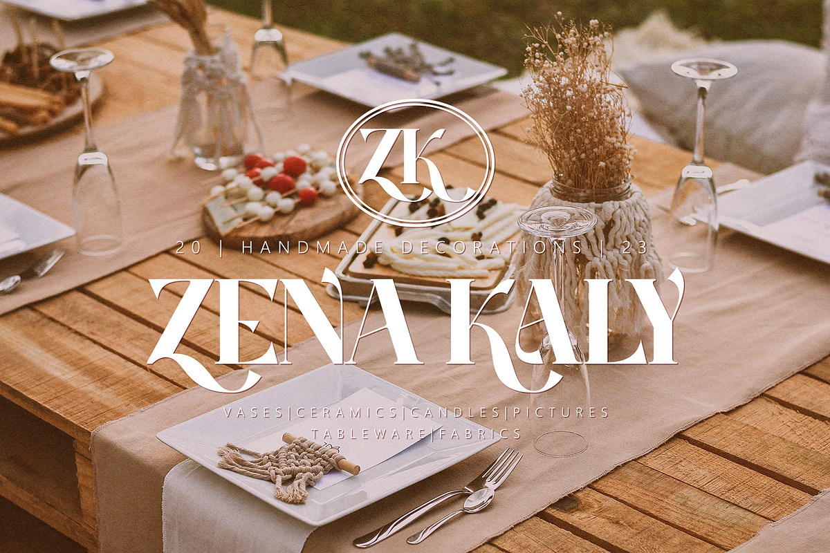 Ardhelia, a Serif Font by JamalCreativeStudio (Photo 5 of 11)