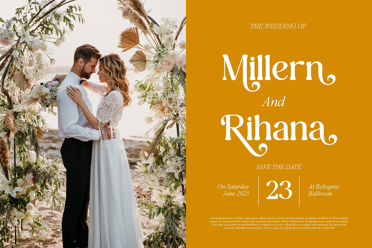 Thalea || Modern Retro Serif Font, a Serif Font by Ermedia Studio (Photo 10 of 10)