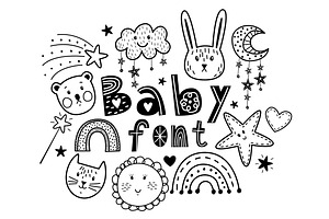 Baby Cute Font