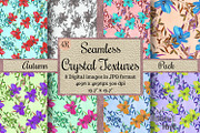 Seamless Floral Crystal Textures, a Pattern Graphic by Arthitecture Home (Thumbnail 1 of 11)