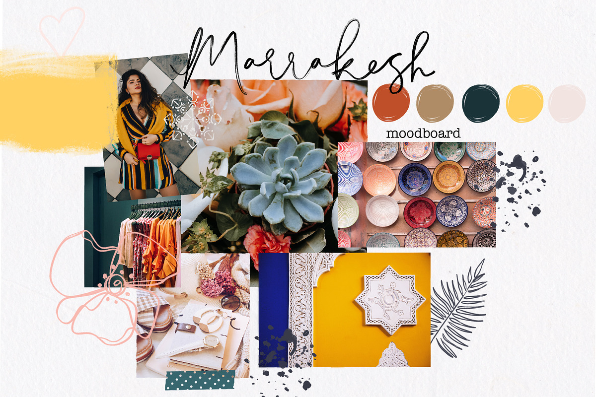 Marrakesh Procreate Stamps, a Brush Add-On by OkayAnnie Designs (Photo 3 of 12)