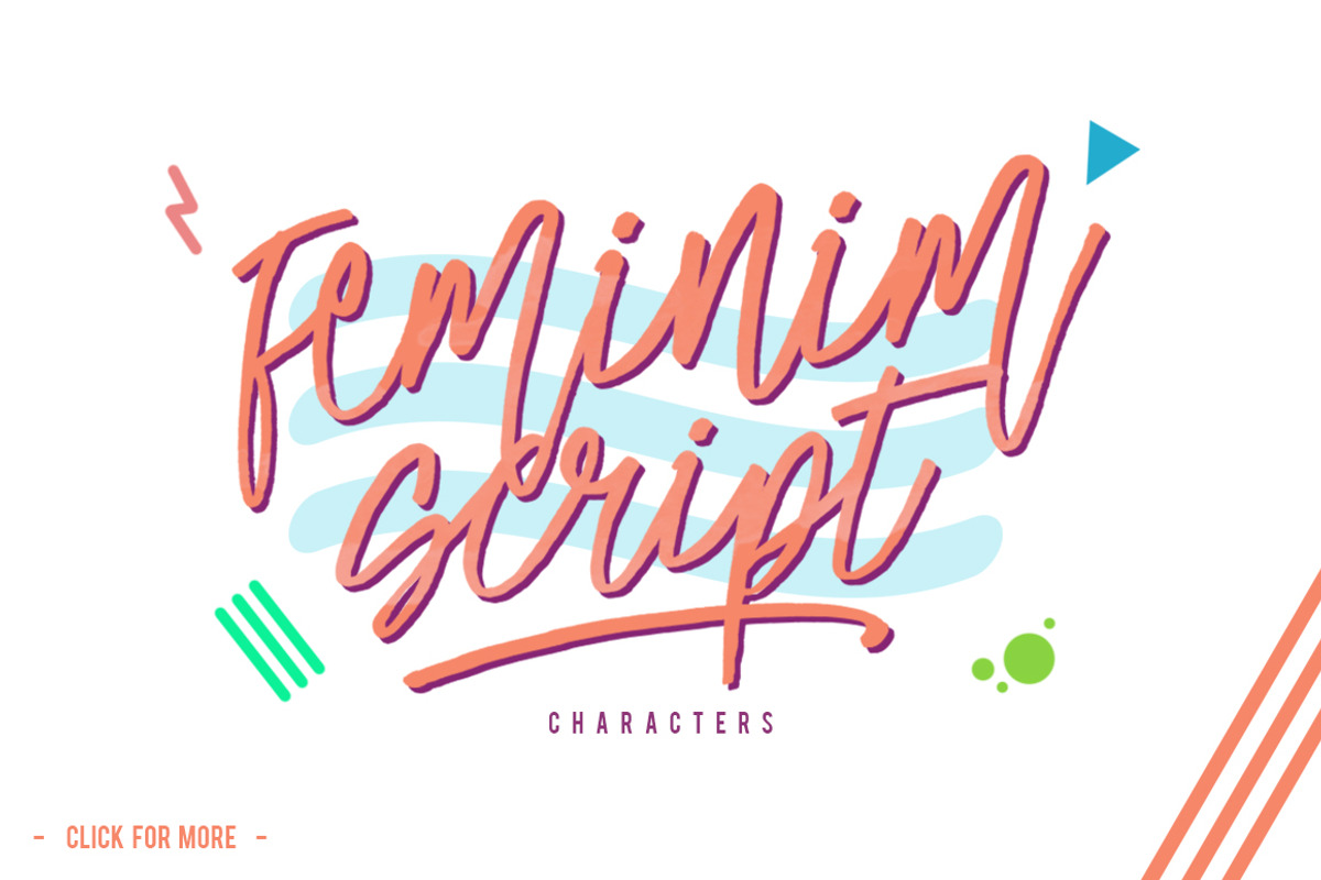 Feminim Script + Bonus preview 7
