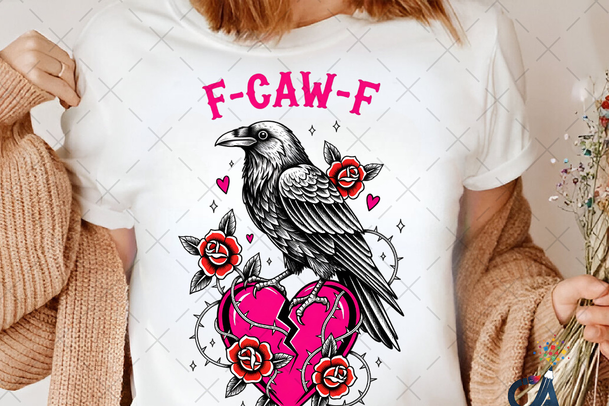F-Caw-F PNG, Floral Heart Png, an Illustration by Creative Art (Photo 4 of 6)