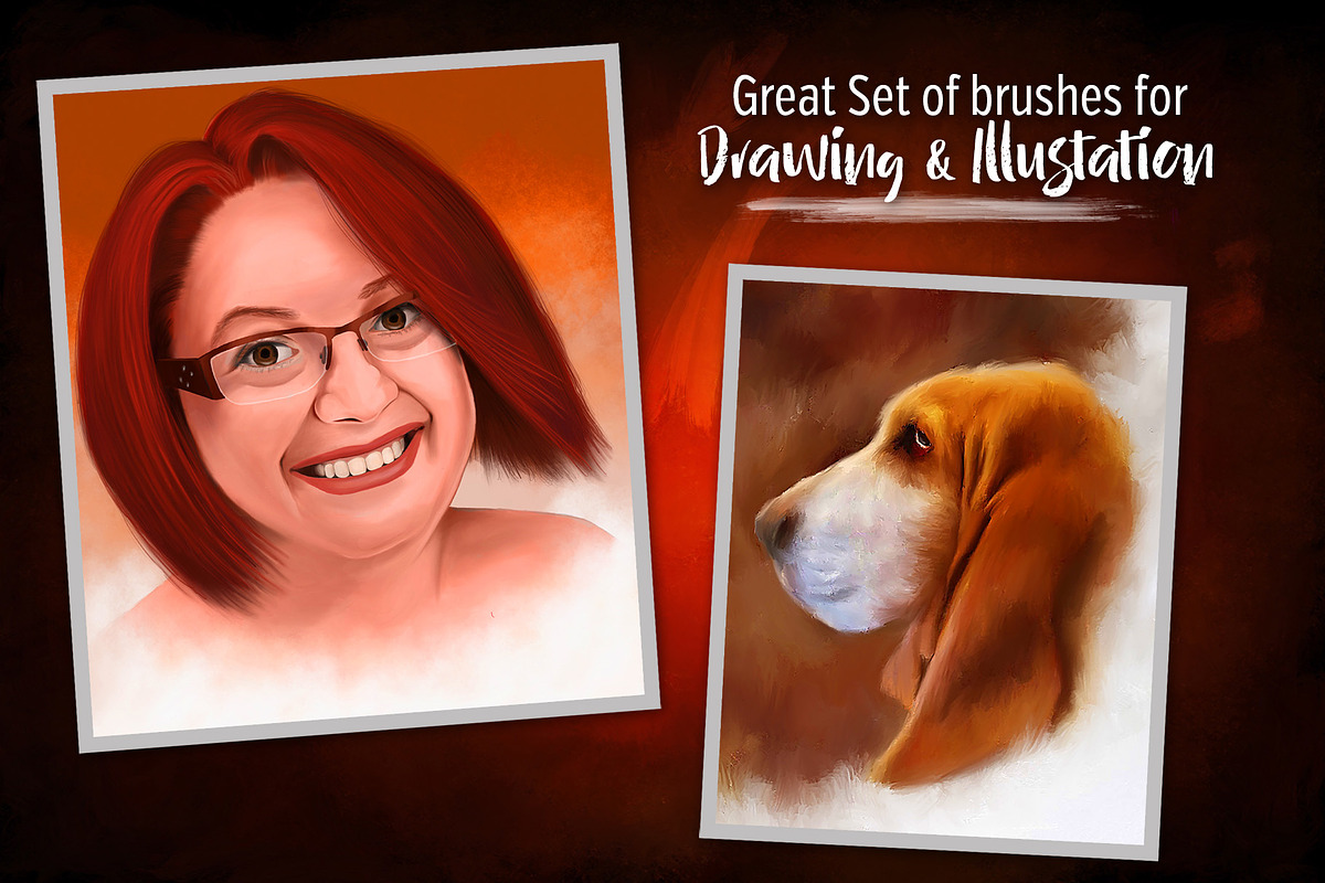 15 Photo Painting Brushes, a Brush Add-On by potterDesigns (Photo 5 of 6)