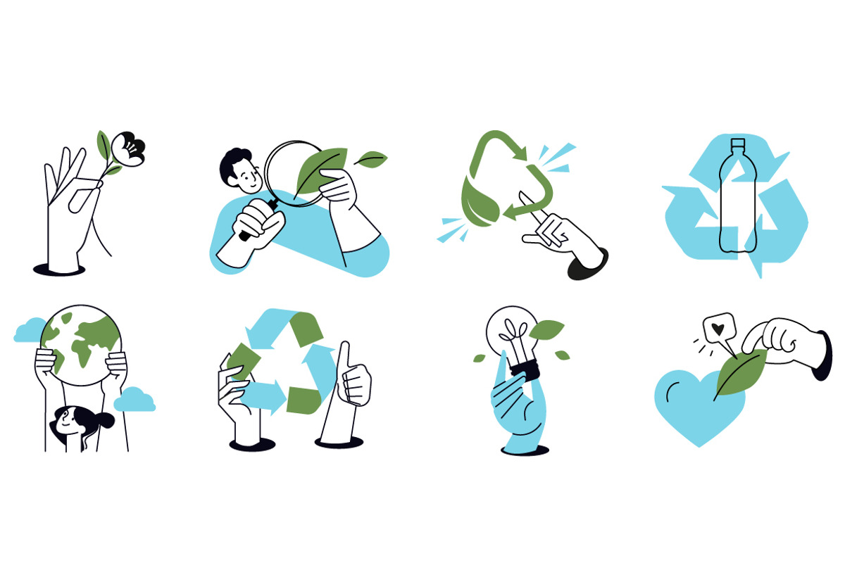 Nature and ecology illustrations, an Illustration by PureSolution (Photo 5 of 6)