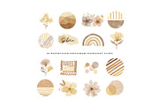 64 Watercolor Instagram Highlight, a Work Illustration by beatriceviyiwi (Thumbnail 5 of 5)