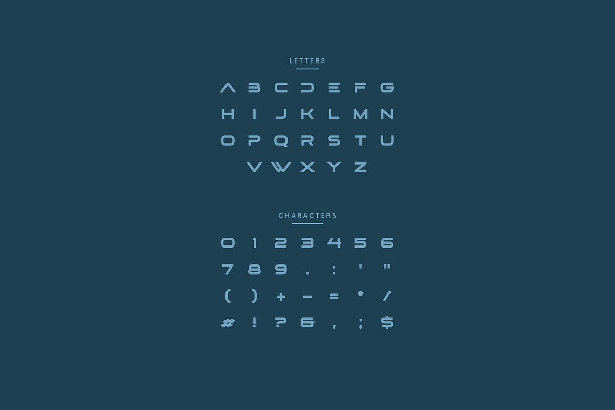Cretome - Modern Display Typeface, a Font by Letterna (Photo 3 of 4)