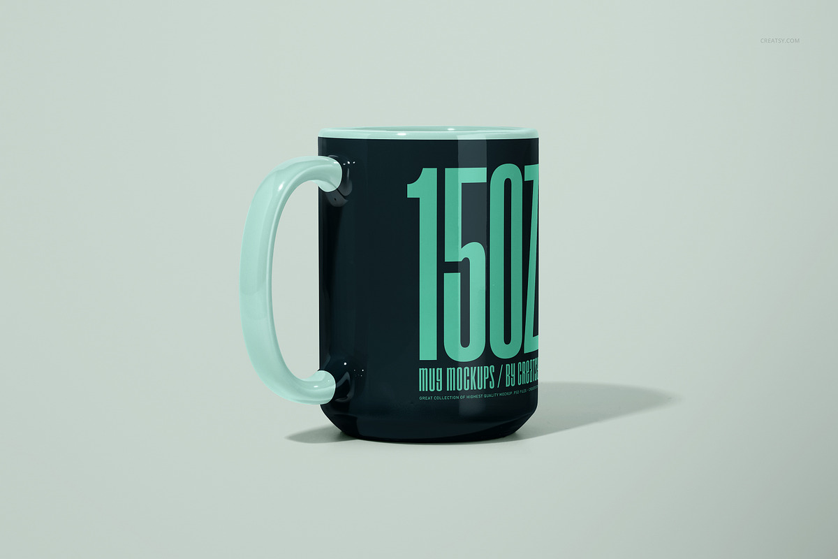 Mug Mockup Set 15oz Many Views, a Merchandise Mockup by creatsy5 (Photo 21 of 33)