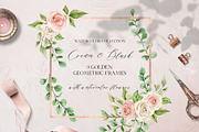 Cream & Blush - Watercolor Set, a Decorative Illustration by long summer (Thumbnail 4 of 11)