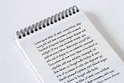 Kanda Handwriting Typeface, a Handwritten Font by PARAMAJAN (Thumbnail 2 of 9)