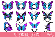 Layered Butterflies Bundle, an Object Graphic by Anastasia Feya (Thumbnail 7 of 10)