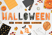 Ha-Halloween font + patterns + MORE!, a Font by Andrea De Oliveira (Thumbnail 1 of 7)