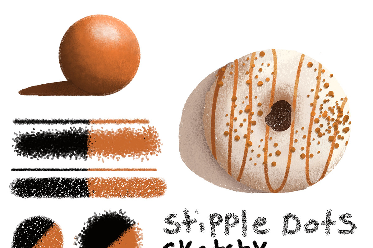 Illustration brush pack preview 7
