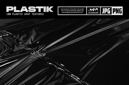 100 Plastic Wrap Textures