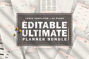 Planners Bundle Canva