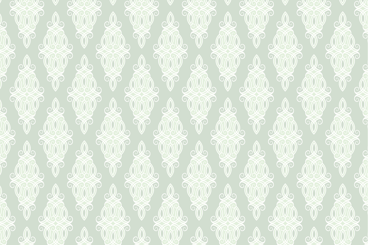 Seamless Vector Damask Patterns, a Pattern Graphic by Studio Indigo (Photo 2 of 9)
