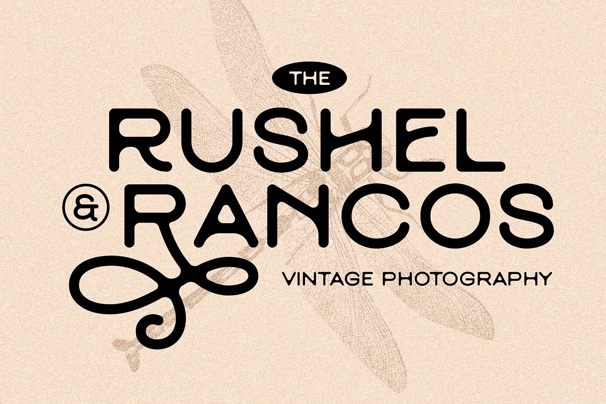 Rombera - Vintage Monoline, a Sans Serif Font by Arterfak Project (Photo 5 of 13)