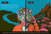 Dot Dreams for Procreate, a Brush Add-On by RetroSupply Co. (Thumbnail 9 of 9)