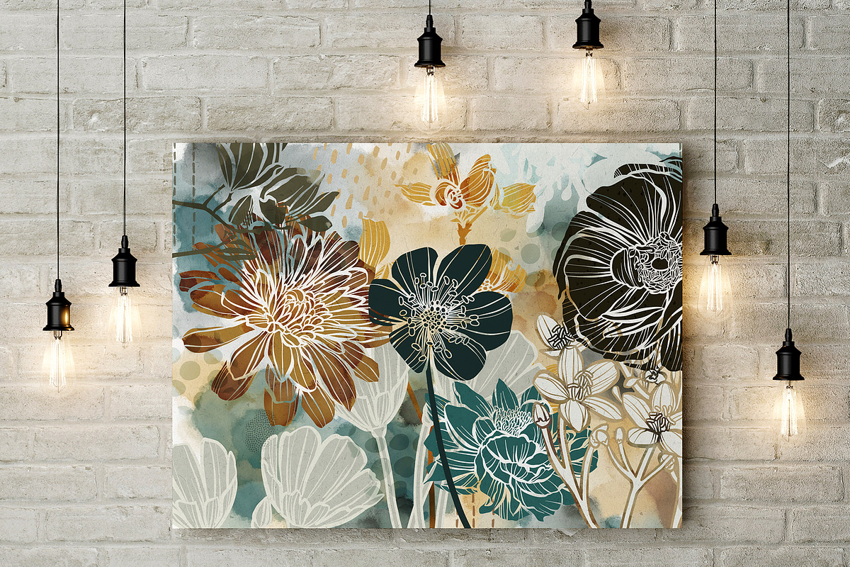 Floral Procreate Stamp Brushes 11, a Brushes & More by DeloresArt (Photo 14 of 16)