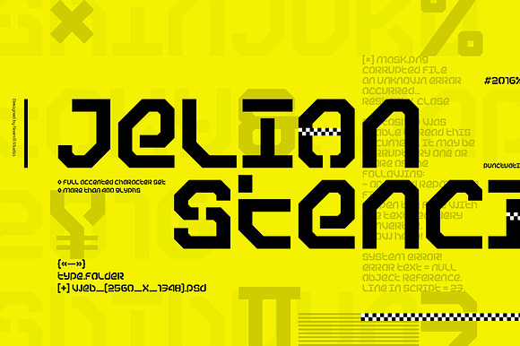 Jelion Stencil preview 8