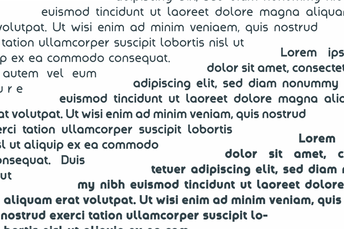 Amenable, a Sans Serif Font by twinstd (Photo 2 of 11)