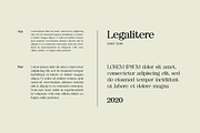 Legalitere Serif Font, a Serif Font by UICreative (Thumbnail 3 of 5)