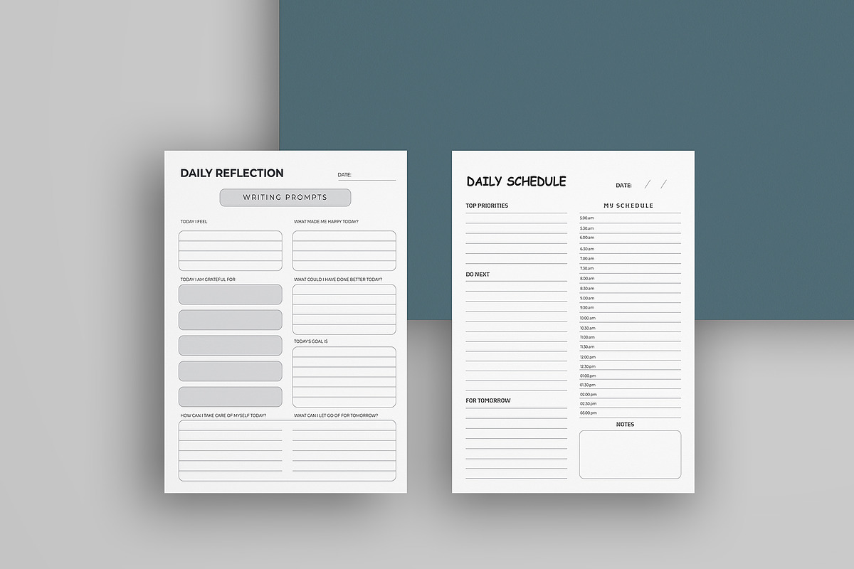 Ultimate Planner Bundle Pack, a Stationery Template by Mazharul Islam (Photo 11 of 19)