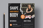 Fitness Gym Flyer Template, a Flyer Template by MightyDesign (Thumbnail 4 of 8)