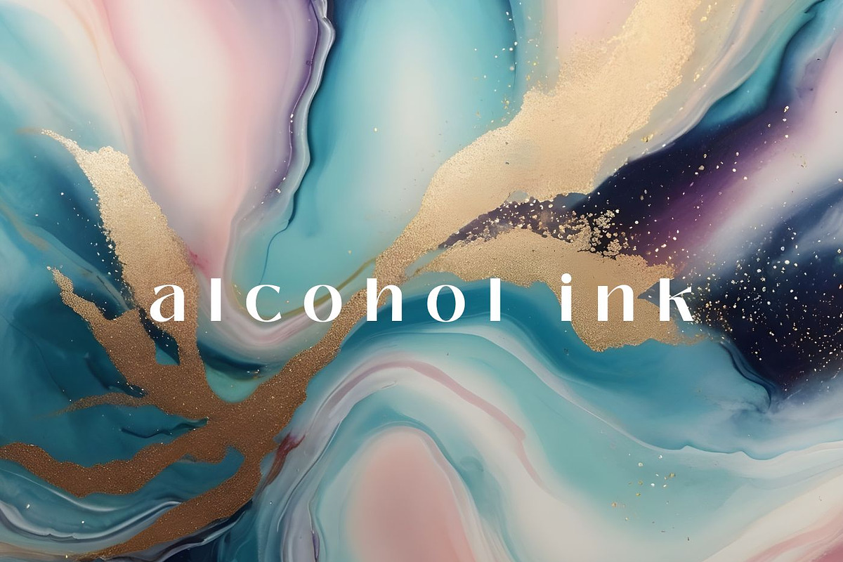 20 Alcohol Ink Gold Digital Paper, a Background Graphic by UniqueMe (Photo 2 of 10)