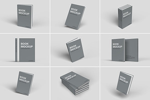 Hardcover Book Mockup