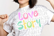 Cute Bunny Font, a Handwritten Font by KengGraphic (Thumbnail 4 of 10)