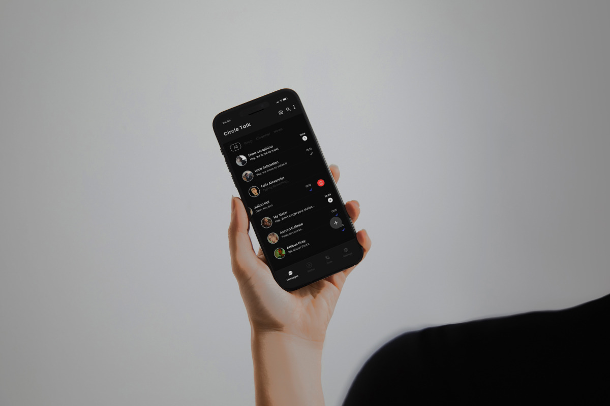 Circle Talk - Chat Mobile App, an App Template by trabaskriya (Photo 5 of 5)