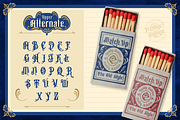 Prestige Signage, a Serif Font by Burntilldead (Thumbnail 2 of 13)