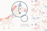 Whimsical Unicorns Birthday, an Animal Illustration by Petit Citizen Design (Thumbnail 5 of 7)